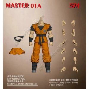 Preventa: Figura de Acción SM DXD MASTER 01A/B Ultra Instinct Son Goku en PVC Plateado Metálico SHF con Embalaje Original, Regalo Unisex - Product Image 4