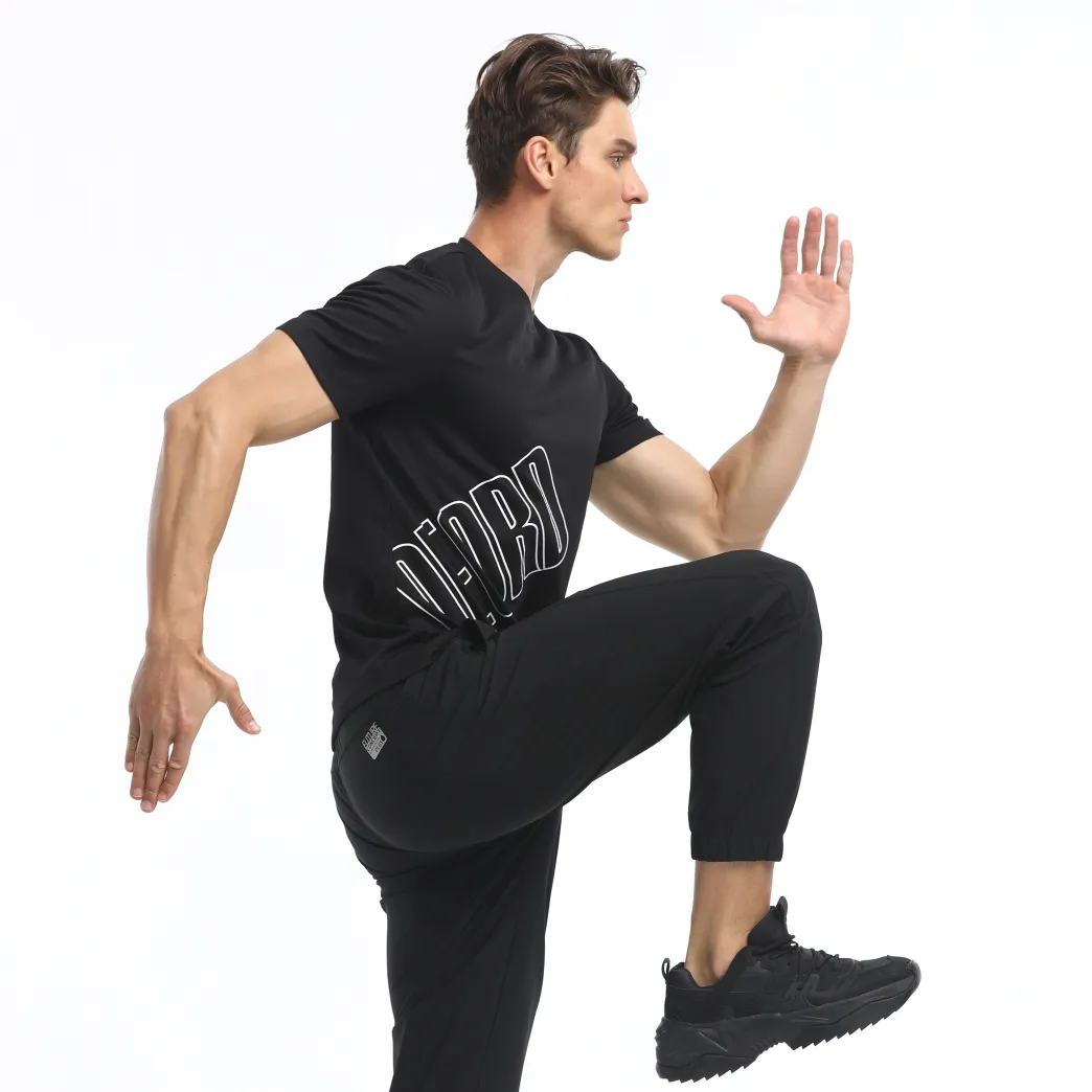 עיצוב חדש מותאם אישית בגדי אימון משלך פוליאסטר ספנדקס שרירים חדר כושר לבישה אקטיבית בגזרה שרירים גברים ריצה חולצות טריקו יבשות