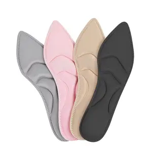 F0371 Modedesign Fußpflege Orthopädische Pads Einsätze Damen Ferse Protektor Schuhsohle Speicher Schaumstoff 4D-Insole