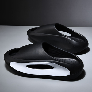 Sandal kustom sandal awan dapat dilepas Sol dalam EVA sol tebal anti-selip sandal pria kasual olahraga sandal selop untuk pria - Product Image 4