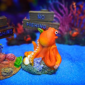 Hete Verkoop Plastic Zeedieren <span class=keywords><strong>Aquarium</strong></span> Aquascape <span class=keywords><strong>Aquarium</strong></span> <span class=keywords><strong>Aquarium</strong></span> <span class=keywords><strong>Aquarium</strong></span> Accessoires <span class=keywords><strong>Octopus</strong></span> Dolfijn Clown-Decoratieve Ornamenten - Product Image 5