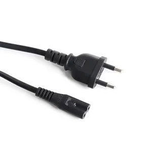 Power Cord Suppliers Brazil 2 Pin AC Power Cord Cable For Electronics TV Computer Printer Laptop