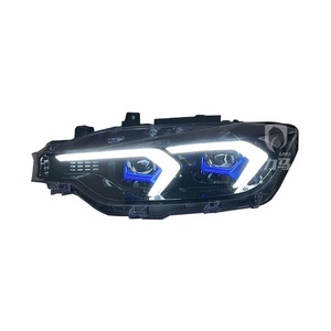 Conjunto de Faros Delanteros de Alta Calidad para Serie 3 13-18, 23 Nuevas Luces de Circulación Diurna LED Blancas de 12V 6000k, Color Restaurado para F30 F35 F30 - Product Image 1