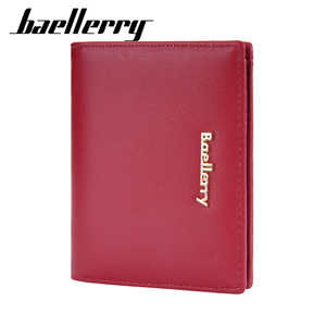 กระเป๋าสตางค์สั้นผู้หญิง Baellerry รุ่นมินิ หนัง PU สีแดง คอลเลคชั่นฤดูใบไม้ผลิ 2023 - Product Image 5