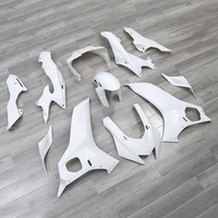 Kit de carénage en plastique ABS XINMATUO pour Yamaha YZF-R6 2017-2020, pièces de moto non peintes, carénage XF-4136-W