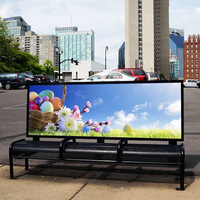 Mobilier d'extérieur en acier banquette publicitaire extérieur parc extra longue banquette métallique chaise extérieur jardin rétro banquette arrière