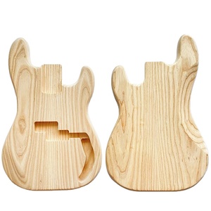 Cuerpo de guitarra de abeto P sin acabar de 4 cuerdas para venta al por mayor - Product Image 1