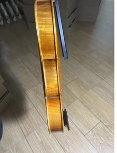 Violon artisanal 4/4, belle finition et son agréable, belle couleur jaune, fabriqué par un luthier expérimenté, violon pour étudiant - Product Image 4
