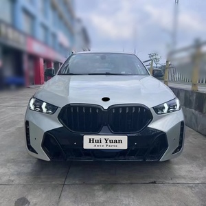 Vente flash Kit carrosserie de lifting pour <span class=keywords><strong>BMW</strong></span> <span class=keywords><strong>X6</strong></span> E71 2008 2009 2010 2011 2012 <span class=keywords><strong>2013</strong></span> 2014 Mise à jour vers G06 LCI <span class=keywords><strong>X6</strong></span> MT 2023 Pare-chocs Phare - Product Image 2