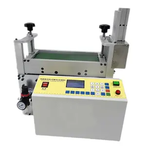 BJ-100HS Electric PVC Pipe Cutting Machine Tube Shrink Tube Cutter Small Silicon Automatic Rubber Hose tube pipe Cutting Machine