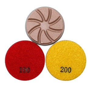 TRUE SHINE 75\" Customized OEM Wet Polishing <strong>Pads</strong> Diamond Ceramic for Concrete Sanding Buffing Grinding Tooling - Product Image 4