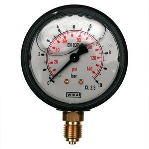 Original High Quality Gauge 0-10 <b>bar</b> 0-60bar 0-2500bar 0-3500bar Bourdon Tube/Diaphragm - Product Image 1