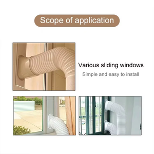 <span class=keywords><strong>Kit</strong></span> de fenêtre coulissante longue durée 3 pièces 1,9 m <span class=keywords><strong>Climatiseur</strong></span> <span class=keywords><strong>mobile</strong></span> Plaque d'étanchéité de fenêtre réglable - Product Image 3