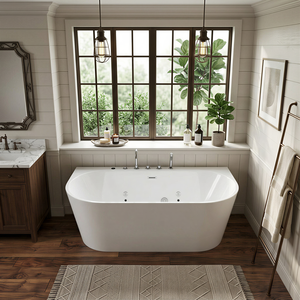 อ่างน้ำวน OEM/ODM หลากหลายรุ่น ดีไซน์หรูหราทันสมัย ผลิตในเวียดนาม วัสดุอะคริลิกคุณภาพสูง รับประกัน 2 ปี สีเงางาม - Product Image 3