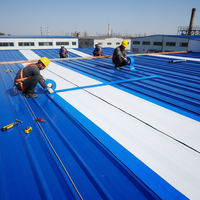 Rouleaux de membrane d'étanchéité en caoutchouc butyle auto-adhésifs haute résistance pour l'isolation thermique des toitures avec bande de butyle