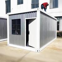 Chambre d'hôtel modulaire de luxe en conteneur, démontable, à plat, avec conception étanche et respirante pour la vie en micro-maison