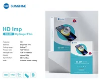 Película de Hidrogel Flexible Sunshine SS-057 SS-057A SS-890C, Máquina de Corte SS-075S, Película Protectora de Pantalla de Privacidad de TPU con CÓDIGO QR