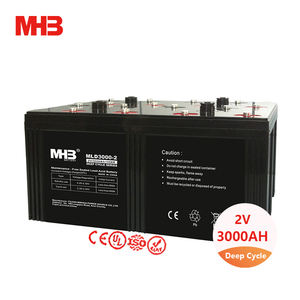 Mhb MLD3000-2 2 v 3000ah 솔레어 배터리 2 볼트 딥 사이클 태양열 납산 배터리 - Product Image 1