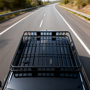 Panier de toit pour voiture, <span class=keywords><strong>porte</strong></span>-bagages de toit pour SUV, sac de rangement pour toit pour le stockage et l'organisation - Product Image 4