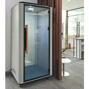 Modern Office Pod Outdoor With Air Conditioning For The Office Pod