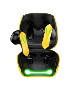 Semi-In-Ear Draadloze Gaming Bluetooth Headset Met Bluetooth 5.2 Chip Voor Lage Latentie Touch Control