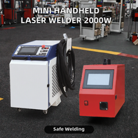 LIANDA Mini équipement de soudage laser AC 220V 50Hz 2000W nouvel état BWT IPG acier inoxydable fer métal pour le soudage