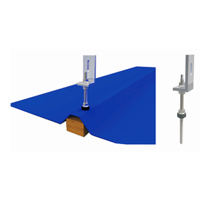 Support de toit photovoltaïque système de montage solaire pince de pieds en L personnalisée avec boulon de suspension pour montage sur toit de panneau solaire 80mm - Product Image 4