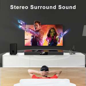 2023 Cine en Casa inalámbrico para Bluetooth TV barra de sonido altavoz 5,1 sonido Karaoke con iluminación LED RGB gabinete de plástico de alimentación de CC - Product Image 4
