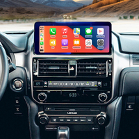 MOOKAKA Lecteur GPS Android 10,25 pouces avec CarPlay pour Lexus GX460/GX400 2014-2020 avec fonction DSP, écran tactile, USB et WiFi