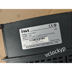 1 ชิ้น ใช้แล้ว Invt GD100-1R5G-4 1.5KW 380V - Product Image 2