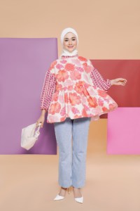 Rouleau de tissu imprimé respirant et écologique pour vêtements, couleur et motif personnalisés - Product Image 5