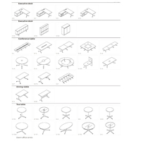 Table moderne et élégante LIWEI, design minimaliste, structure en acier, modulaire, facile à déplacer, durable, bureau créatif, studio, petite salle de réunion
