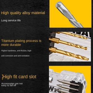 Jeu d'embouts de tournevis Outil électrique en acier Embouts de tournevis longs Jeu d'embouts d'impact de haute qualité Boîte Ensembles de tournevis Jeu de tournevis à percussion - Product Image 5