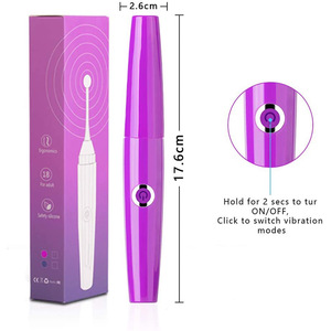 Niusida Vibrateur électrique rechargeable par USB, flexible, pour filles, petit modèle, stimulateur de point G, stylo d'orgasme - Product Image 2