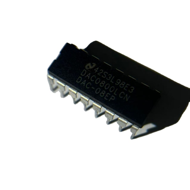 New and Original DAC0800LCN DAC0800 Series 8 Bit Digital to Analog Converter DIP16 Package Analog Output Integrated Circuit IC
