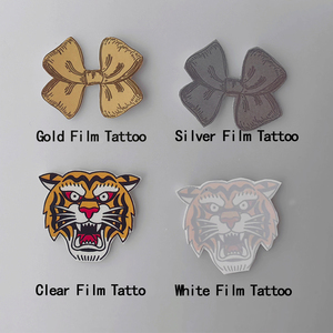 Nhà Máy biểu tượng Tùy chỉnh hình xăm tạm thời không thấm nước Sticker A4 Kích thước Tattoo Laser máy bay phản lực giấy - Product Image 6