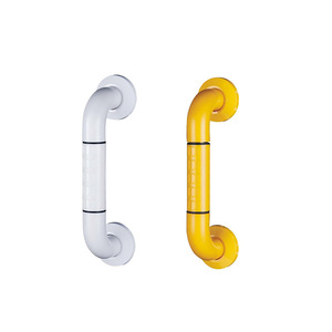 Barras de Apoyo Nagashin de 30cm, 40cm y 50cm, Blancas y Amarillas, Antideslizantes, para Baño, Montaje en Pared, Pasamanos para Discapacitados, Seguridad en Pasillos - Product Image 1