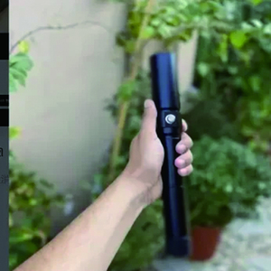 蓝色激光指针灯，带电池充电器玻璃<span class=keywords><strong>5</strong></span>头和金属盒包装 - Product Image 5