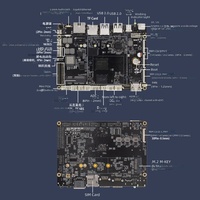 Carte mère industrielle Rockchip RK3576 AIO-3576C AIoT pour l'edge computing, 4K à 120 ips, systèmes d'exploitation Android et Linux