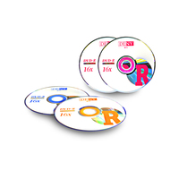 DVD-R vierges de haute qualité pour films, 16x, 4,7 Go, avec impression personnalisée, vente en gros