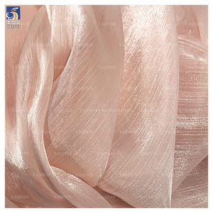 <span class=keywords><strong>Tissu</strong></span> Robe YX2073 Premium 100% Polyester Crêpe Froissé <span class=keywords><strong>Soie</strong></span> Satin Organza Brillant <span class=keywords><strong>de</strong></span> Mariage <span class=keywords><strong>Mousseline</strong></span> - Product Image 3