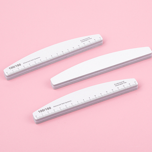 Nouveauté professionnelle lime à <span class=keywords><strong>ongles</strong></span> pour les pieds éponge Jumbo japonais blanc zèbre violet 100/180 manucure 80/80 grain limes à <span class=keywords><strong>ongles</strong></span> carrées - Product Image 5