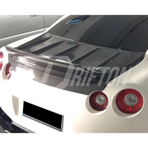 Tronco trasero de fibra de carbono estilo TP para Nissan GTR R35 tapa de almacenamiento trasera - Product Image 2