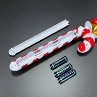 Großhandel LED Weihnachtsbaum-Zauberstab Blinkende Leuchtende Party-Deko Zuckerstangen-Griff & Individuelle Verpackung für Feiertagsevents
