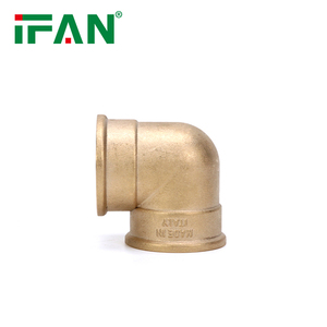 Ifan OEM ODM 1/2 ''-2'' bằng giảm nữ nam chủ đề nước đường ống dẫn nước Brass TEE ổ cắm khuỷu tay núm vú Brass phụ kiện đường ống - Product Image 3