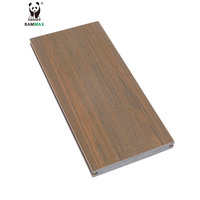 Planche de terrasse en WPC de deuxième génération 140x21mm, co-extrusion, solide, pour terrasse extérieure