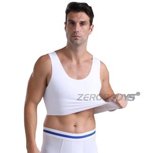 ZEROBODYS 102 Faja for Man Hide Gynecomastia Moob Compression Tank Pullover Chest <strong>Binder</strong> Shaping <strong>Bra</strong> - Product Image 1