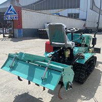 Compacteur de sol à chenilles haute efficacité 35 CV pour la ferme et la préparation des semis