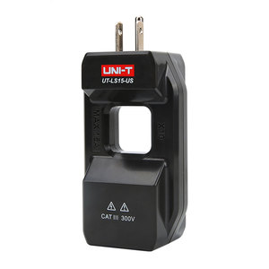 ปลั๊กไฟ AC แบบ 3 ขา 15A ของแท้ UNI-T รุ่น UT-LS15-US สำหรับแคลมป์มิเตอร์ดิจิตอล รองรับโหลด 15A ใช้สำหรับวัดกระแสไฟฟ้ากระแสสลับ - Product Image 2