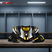 Protection de poitrine pour hockey sur glace Vik-Max pour adolescents débutants avec des épaulettes confortables pour les sports de hockey
